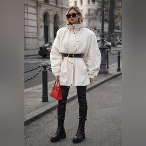 Fleet Street Lightweight Cream Trench Jacket